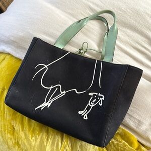 Vintage Kate Spade x Maira Kalman Tote